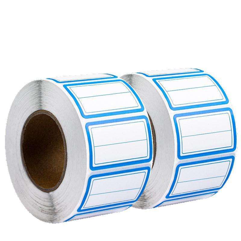 Waterproof Self-Adhesive Name and Memo Roll Stickers for Office Use