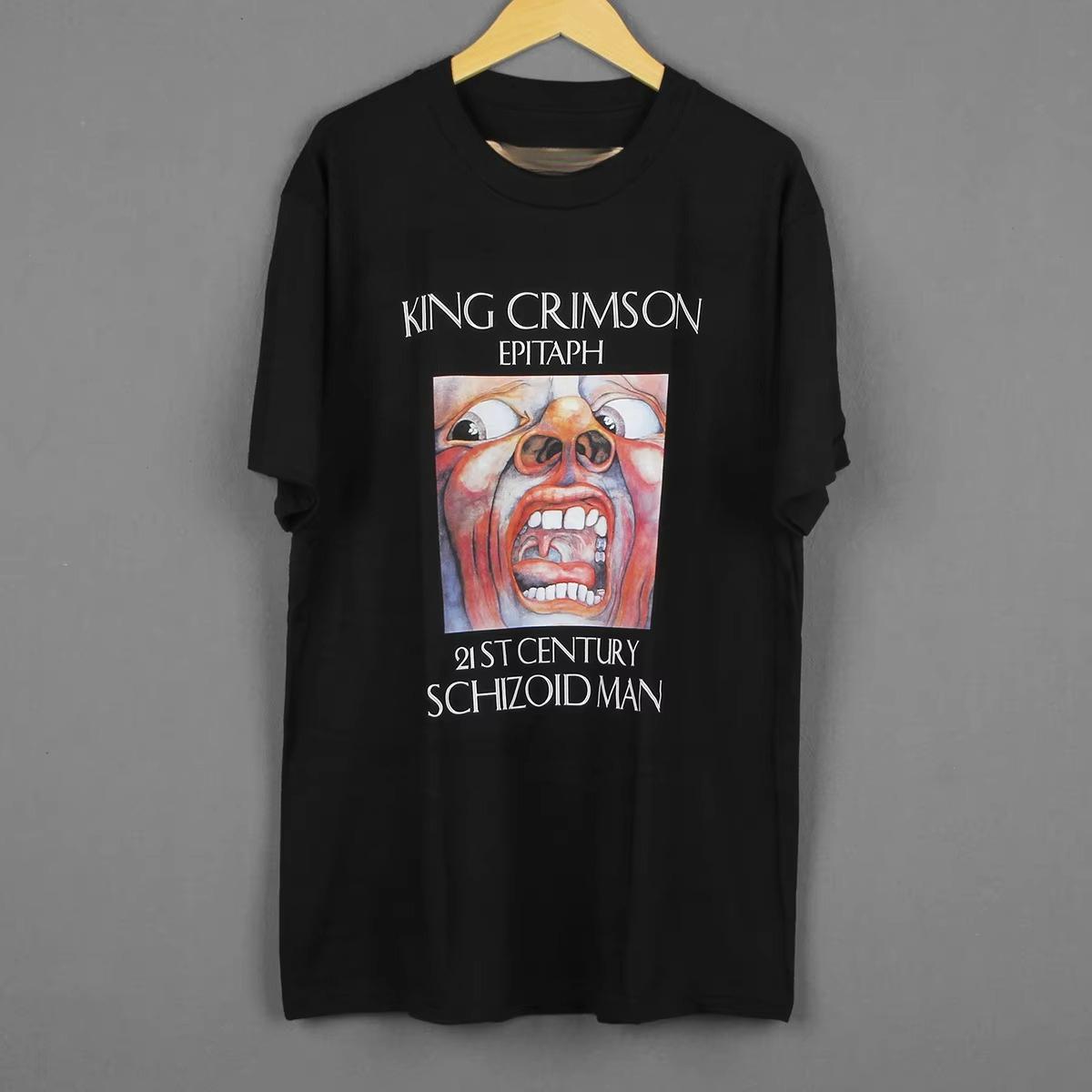 Prog Rock ExperiUnisextal Rush Genesis Yes Band Unisexs Clothing Short Sleeve Summer Cotton Tee Shirt 2026 New Cotton Summer Tshirt S