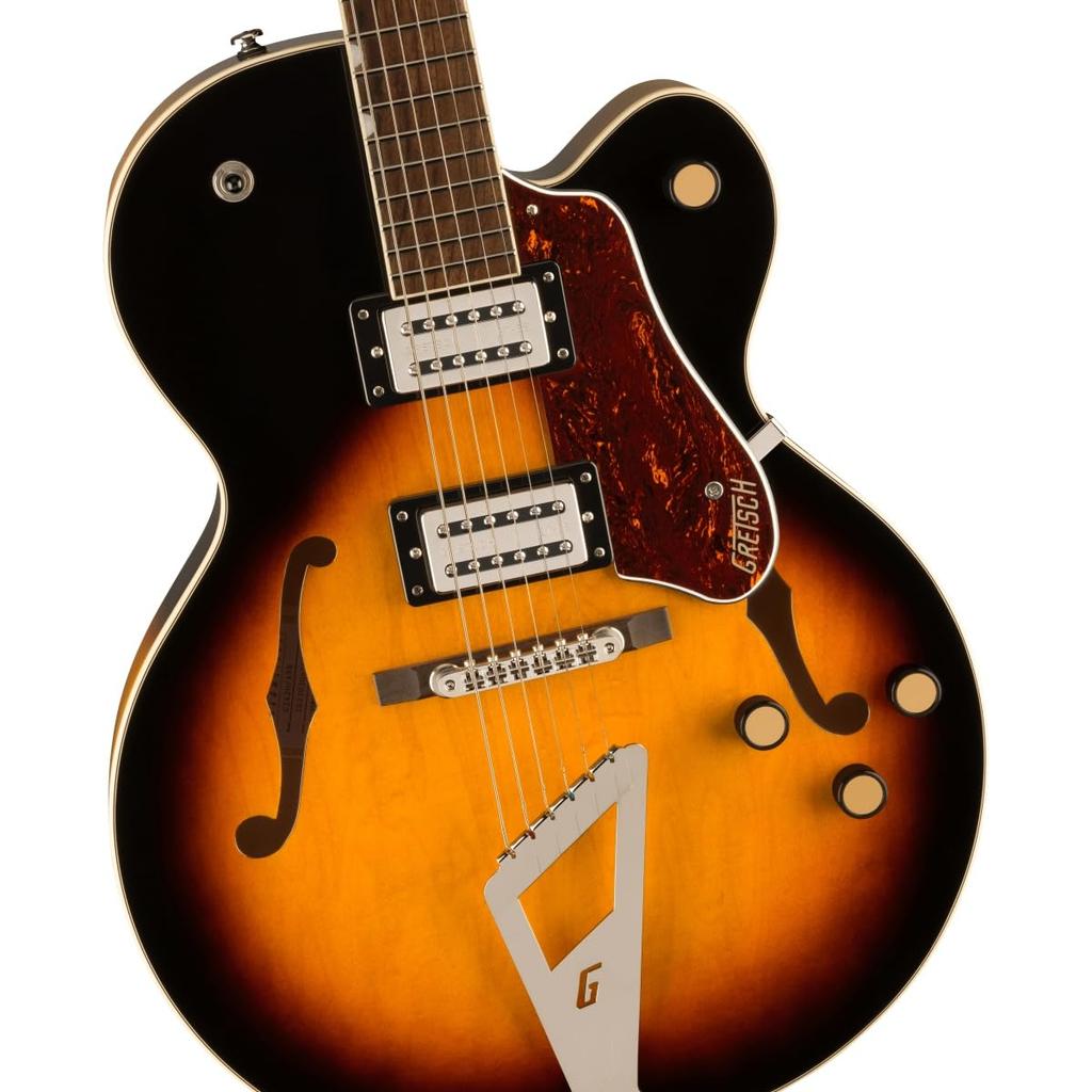 GRETSCH G2420 Streamliner Hollow Body with Chromatic II Pickups Aged Brooklyn Burst / Broad’Tron BT-3S