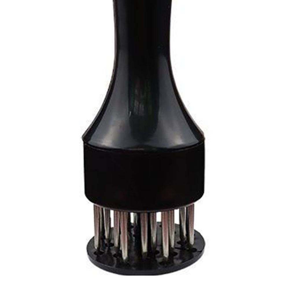 Meat Tenderizer with 16 Needle Blades Stainless Steel Loose Meat Needle Kitchen Cooking Tool for Steak Chicken Fish