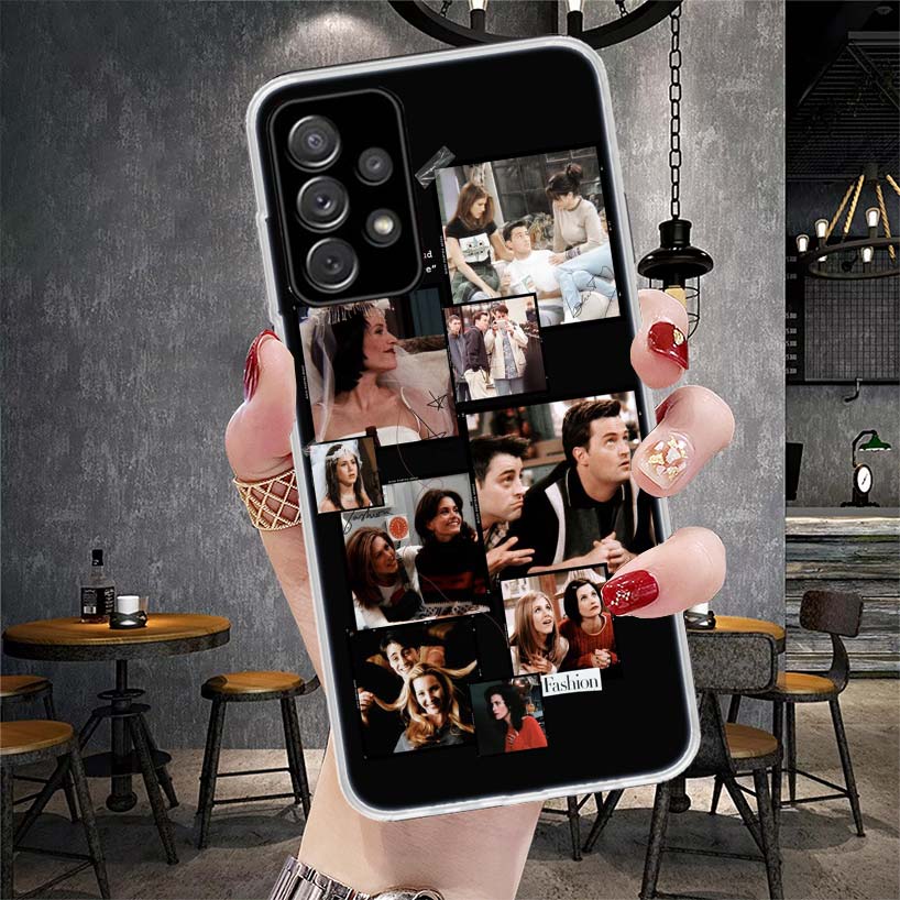 Friends Tv Show Funny Family Soft Phone Case For Samsung Galaxy A12 A22 A32 A52 A72 A02S A51 A50S A71 A70 A31 A20S Note 20 Ultra