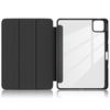 For Xiaomi Pad 6S Pro 12.4 Case Tri-fold Stand PU Leather Tablet Cover with Pen Slot