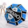 Grêmio FBPA  pattern, automatic folding umbrella, portable and foldable design, 8 ribs, a Christmas or birthday gift.