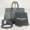 SAINT LAURENT PARIS YSL 2way Sac de Jour Shoulder Bag Tote Handbag Leather Black