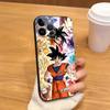 Black Soft Phone Cover Case for iPhone 15 16 14 Plus XR 17Air XS Max 13 12 11 17 Pro Max 7 8 Dragon Ball Son Gohan