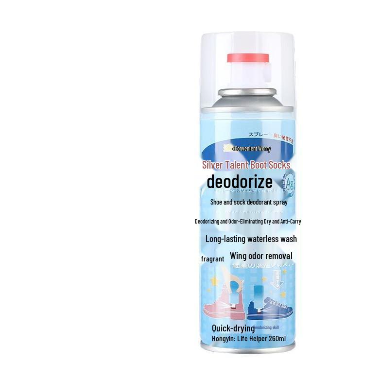 Sneaker and Shoe Deodorizer Spray - Anti-Odor, Refreshing Silver Ion Formula for Shoes and Socks