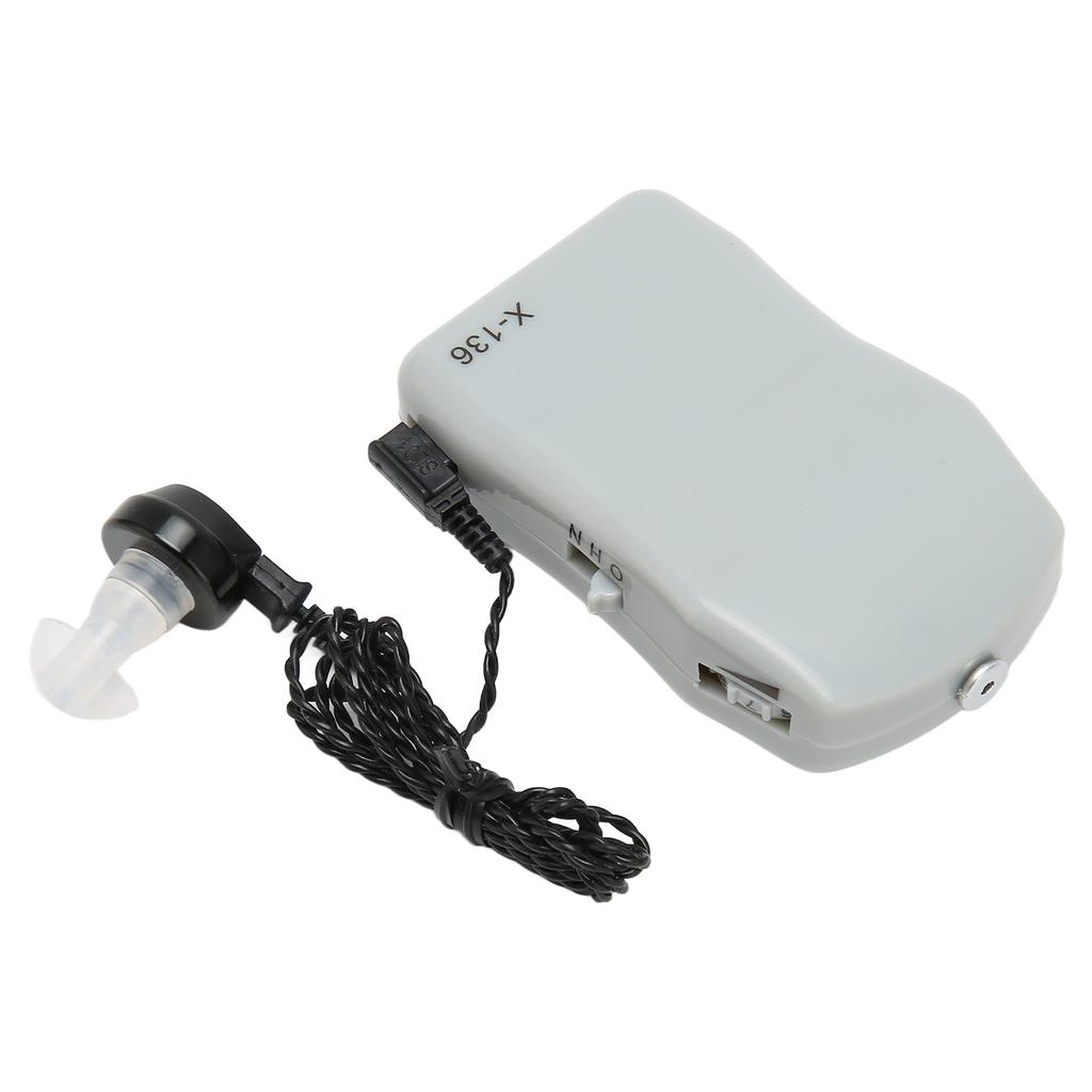 Persönlicher Hörverstärker Sprachverstärker Rauschunterdrückung Klarer Audio-Sound Hörverstärker mit Kopfhörer