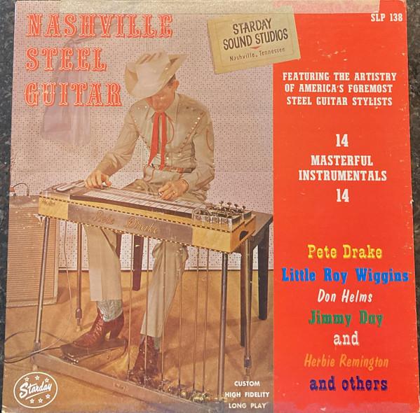 

LP Record VARIOUS Nashville Steel Guitar SLP138 Starday Records 1961 US CountryFolk Used