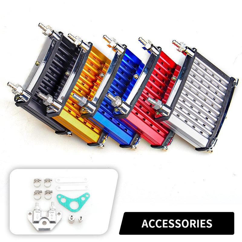 Motorcycle Engine Oil Cooler DIRT Pit Soil Bike Radiator Cooling ATV Quad 50/70/90/110/125/140/150cc