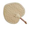 Straw Fan Old-Fashioned Fan Summer Hand-Cranked Kids Mosquito Repellent Palm-Leaf Fan Hand-Woven round Fan Chinese Style Classical