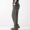 2026 Men's Plus Size Straight Leg Multi-Pocket Casual Outdoor Sweatpants