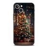 Luxury TPU Soft Phone Case For iPhone 16 11 15 14 Pro MAX 12 13 7 8 Plus X XR XS SE 2022 Black Cover Merry Christmas Tree