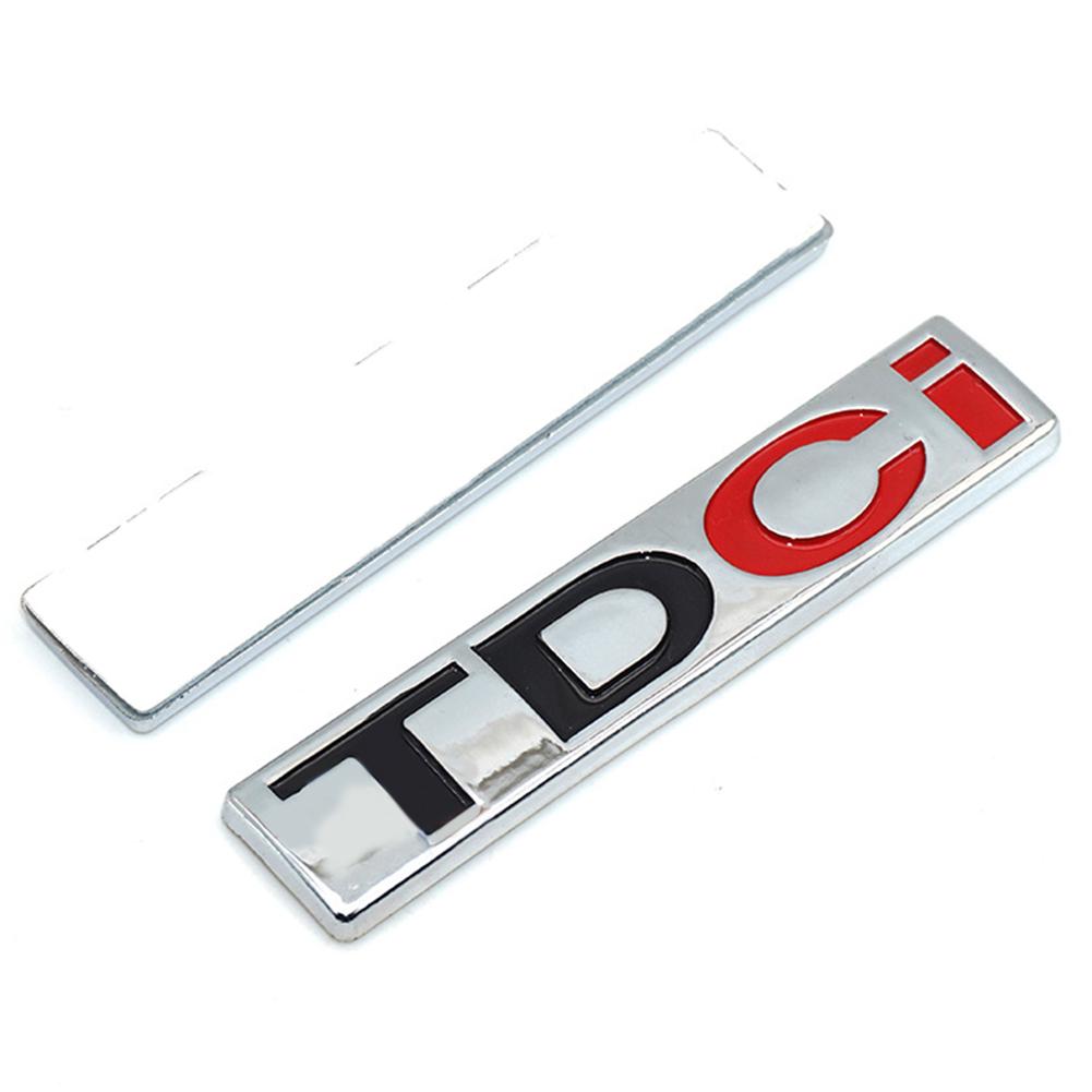 Literă portbagaj autovehicul TDCI Autocolante pentru caroserie spate Insigna autocolant pentru