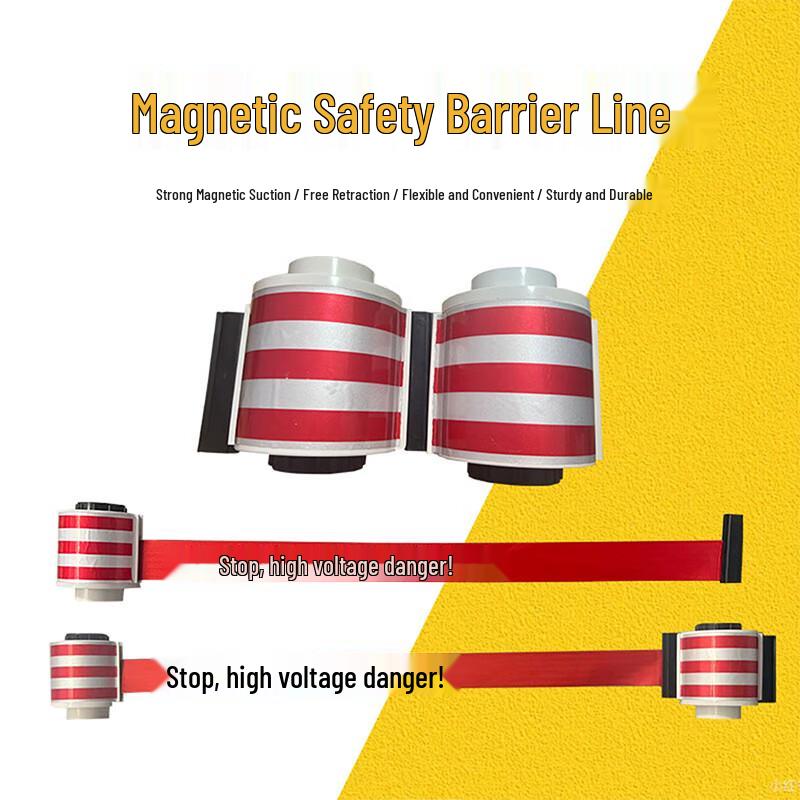 Xunjian Magnetic Ret retractable Reflective Safety Warning Belt