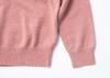 Beullumeol Pbt Wool Half Zip-Up Neck Knit - Indigo Pink