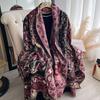 Women's Winter Luxury Imitation Cashmere Paisley Pashmina Scarf Shawls Wraps Bufanda Hijab Travel Echarpe Warm Blanket
