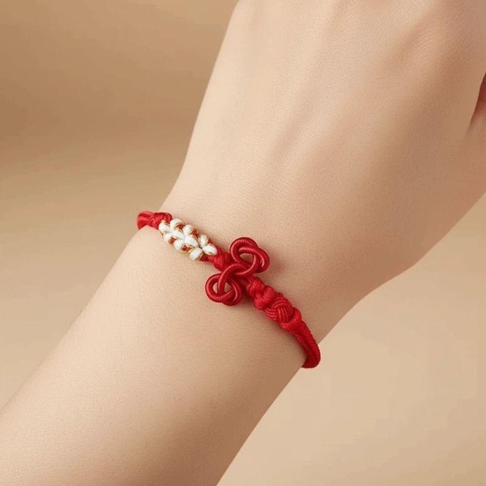 Fortunate Ornaments Exam Success Woven Bracelet Personality Chinese Knot Bangle Party