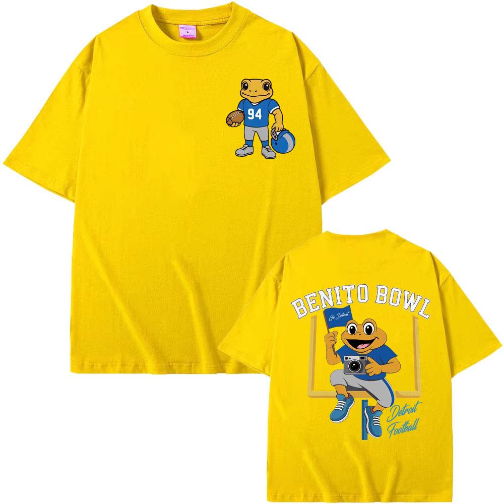 Rapper Bad Bunny Bowl Y2k 2026 Tour T-shirt Benito Bowl Clothing T Shirts Men's Women Harajuku Oversized Vintage Classic T Shirt