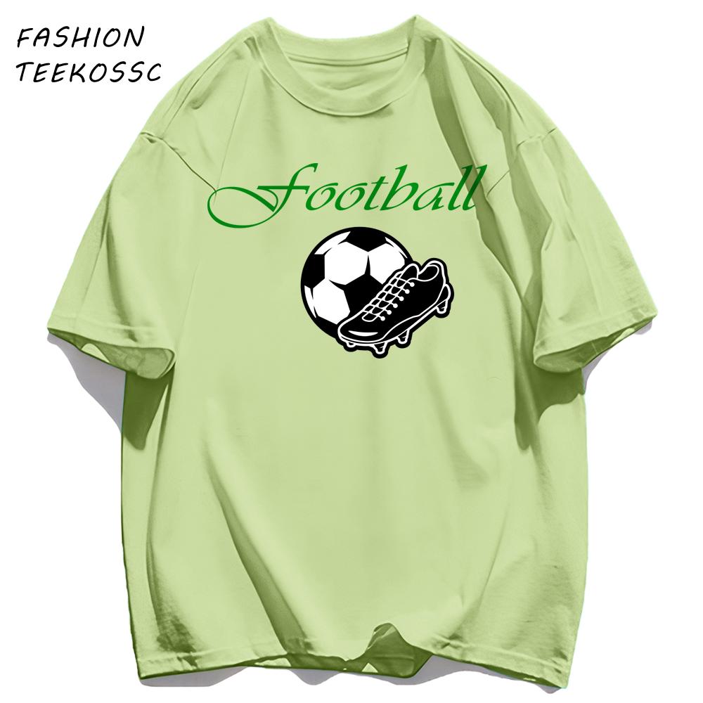 Football Is A Very Healthy Sport TShirt Men Summer AllMatch TShirts ONeck Casual Short Sleeve Hip Hop Cotton Streetwear
