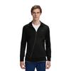 Y-3 Solid Color Asymmetrical Stand Collar Long Sleeve Sweatshirt Men sweatshirt Black HN4321BLACK