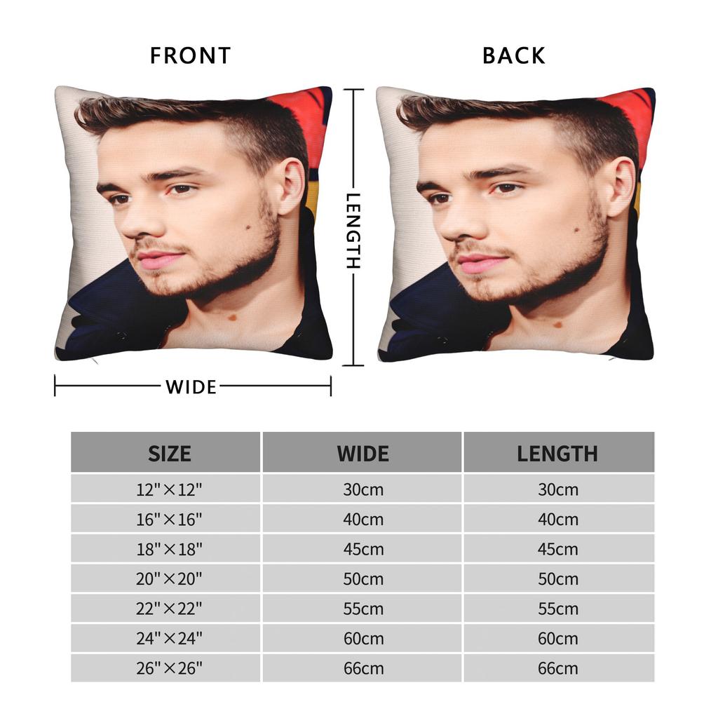 L-Liam Payne Sänger Kissenbezug Benutzerdefinierter Kissenbezug Moderne Kissenbezüge Für Wohnzimmer Bett Stuhl