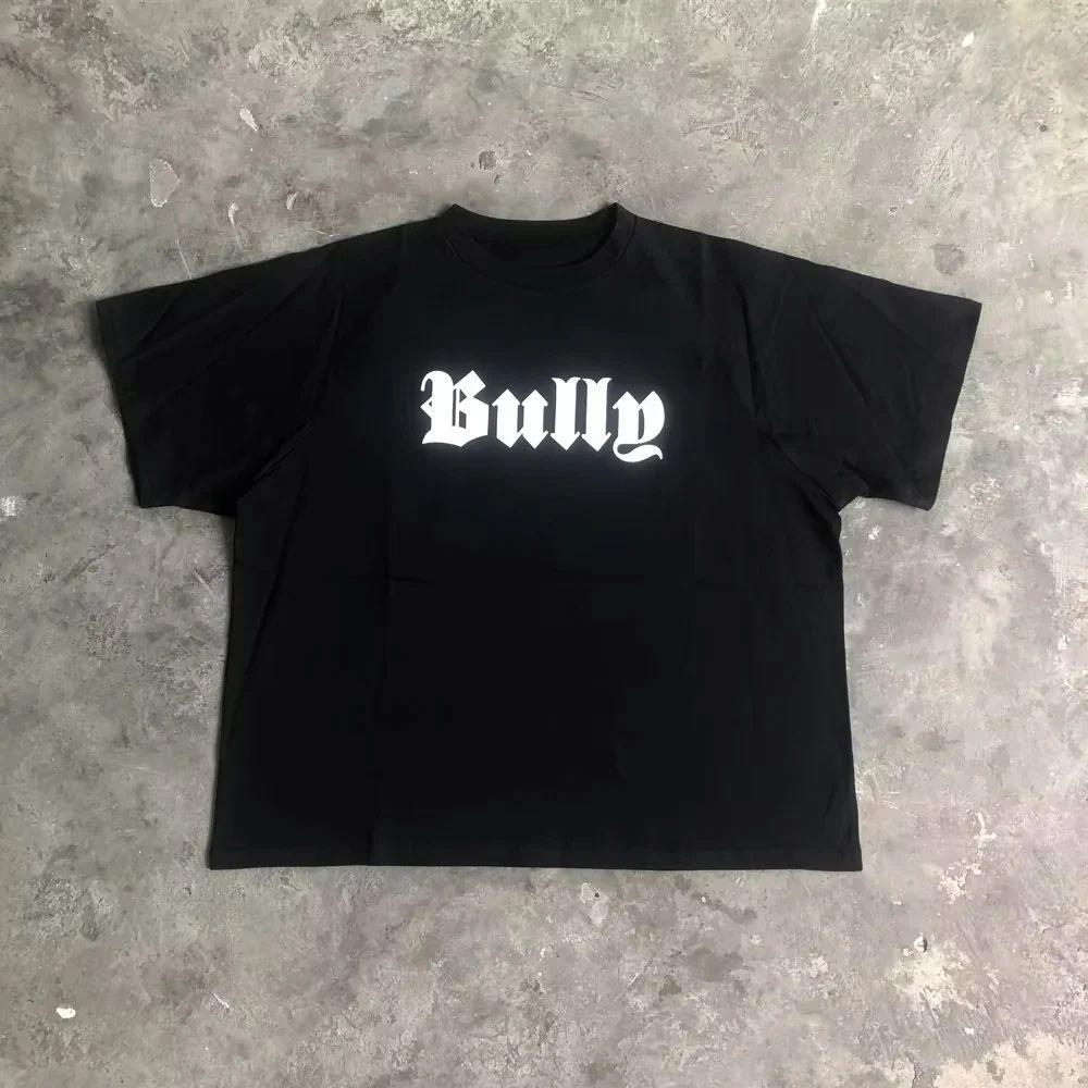 T-shirt Printed with Srog Drift Bullying Kanye West Suitable for Street Casual Style Vintage Hip-hop and Rap Fashion T Shirts