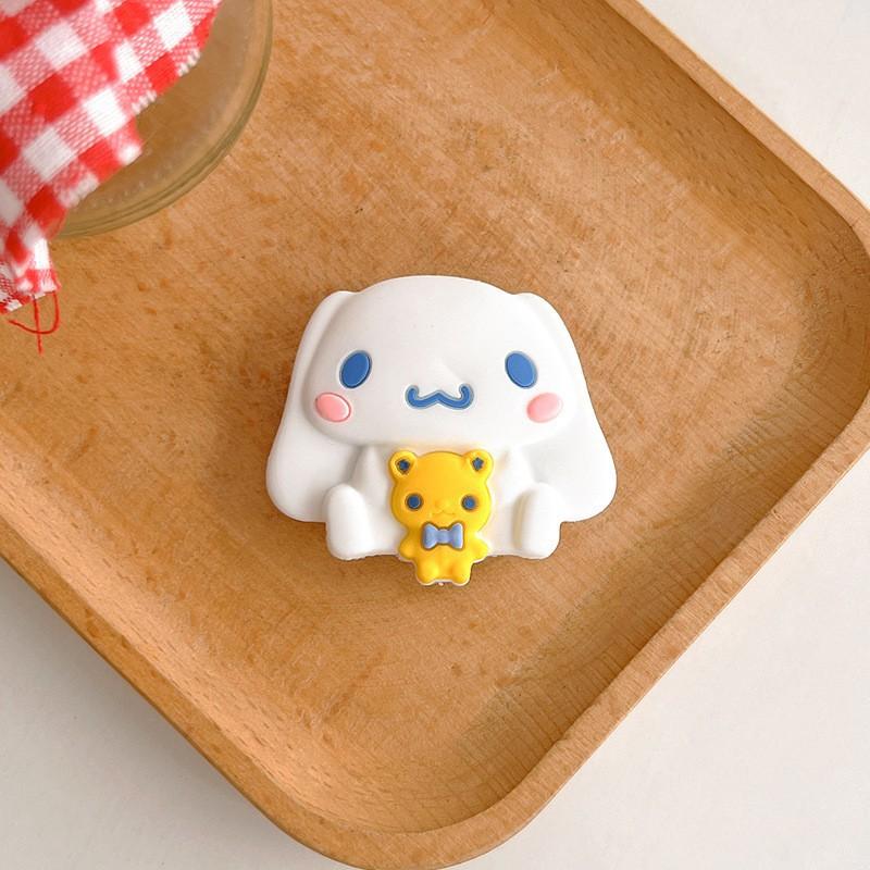Cartoon Phone Airbag Holder Korean Ins Dinosaur Mouse Girl Retractable Adhesive Desktop Portable