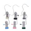 10Pcs Stainless Steel Clothes Pin With Hooks Laundry Clothes Pegs Hook Multifunctional Non Slip Hanging Clip For Socks Hats Pant