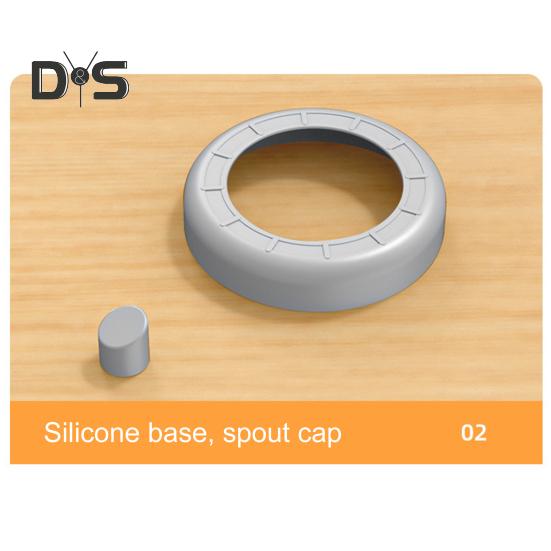 Glass Oil Dispenser Bottle with Drip-Free Spout 600/800/1000ml Large Capacity Oil Pot for Vinegar Soy Sauce Food-Grade Kitchen Gadgets