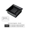 Heenvn For Tesla Model Y Juniper Model 3 Highland Model YL 2026 2025 Car Console Armrest Storage Box ABS Organizer Water Cup Mat