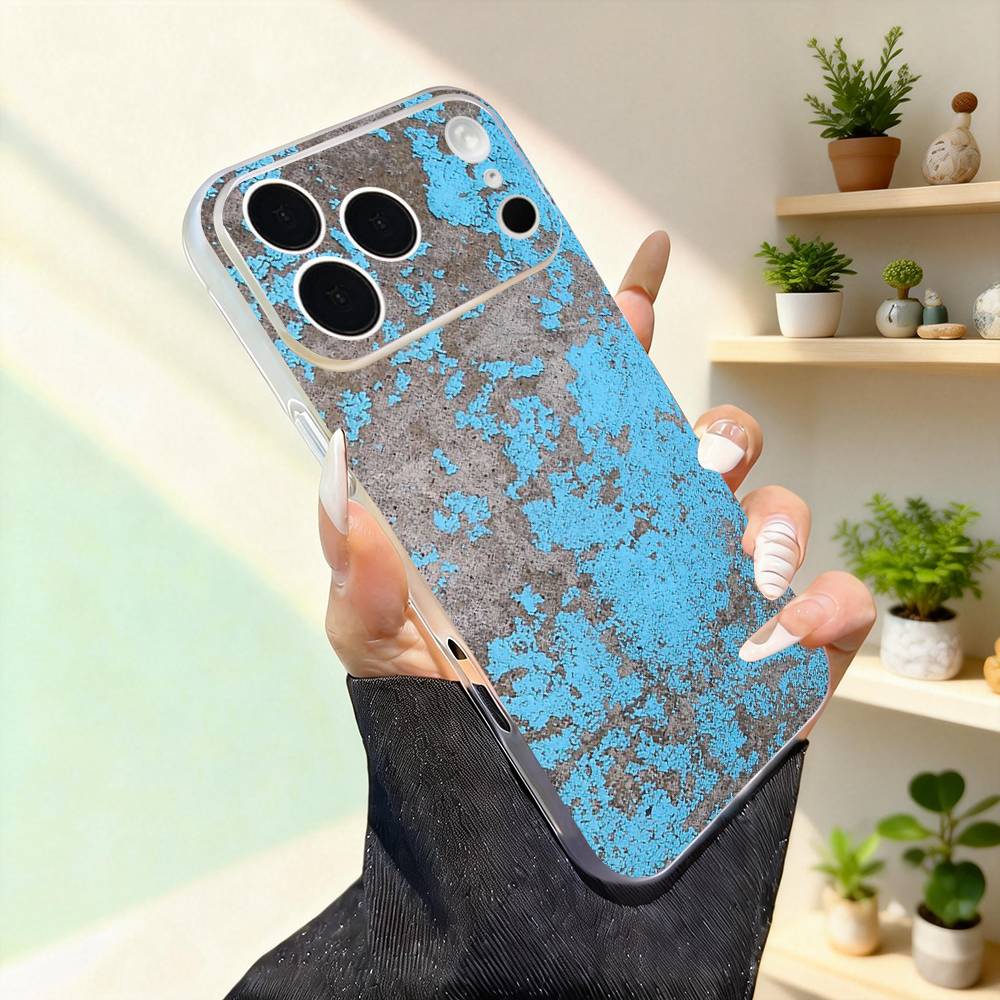 

R-Retro Industrial R-Rusty For iPhone 11,12,13,14,15,16,17,Pro,Max,Plus,Mini,SE4,E Phone Case Magnetic For Magsafe Wireless iPhone12PROMAX