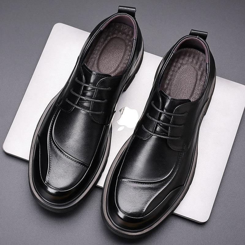 Fashion New Designer Luxury Genuine Leather Loafers for Men Fashion Casual Men's Wedding Shoes Spring Autumn Business Man Dress Shoes
