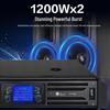 HuiDu Professional Dual-Channel Power Amplifier AM-200 (CN Version)
