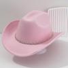 Rhinestone-Embellished Western Cowboy Hats for Men & Women, Bridal & Honeymoon Sun Hats