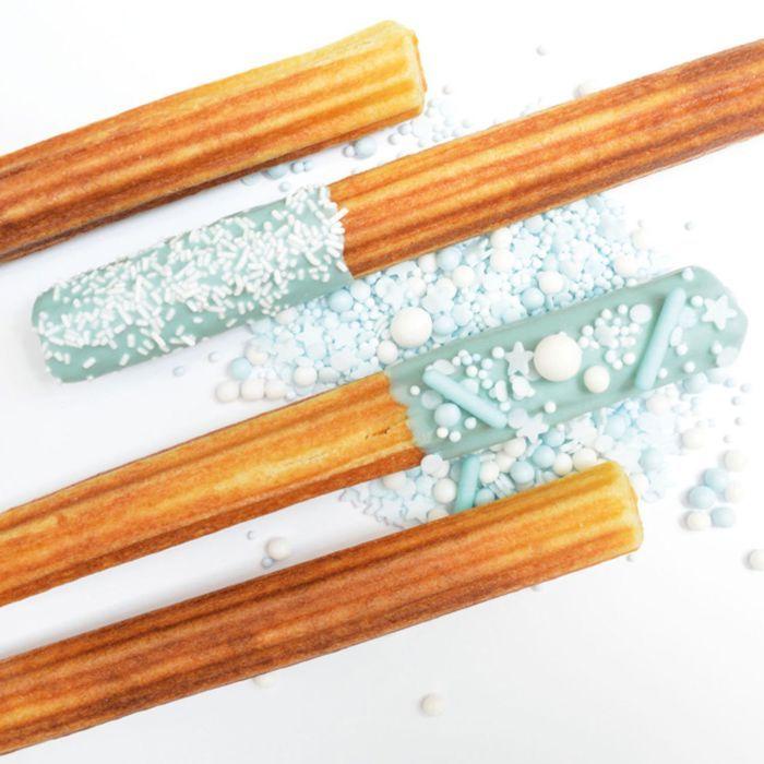 Glaçage goût chocolat 130 g - bleu