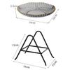8pcs Serving Plate Bowls Gold Rim Transparent Tray For Weddings Upscale Parties Dessert Table Cupcakes