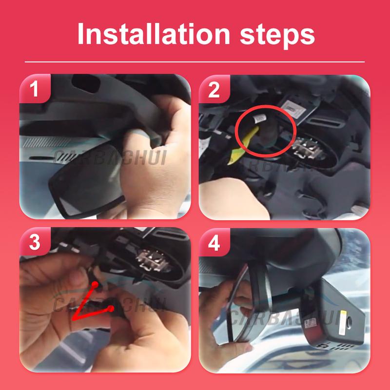 Car Video Recorder Night Vision UHD 4K 2160P DVR Dash Cam for Ford Explorer Maverick Expedition Escape Kuga U502 U625 U553 P758