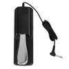 Sustain Pedal with Cable Metal Foot Pedal Compatible with All Electronic Keyboards Digital Piano