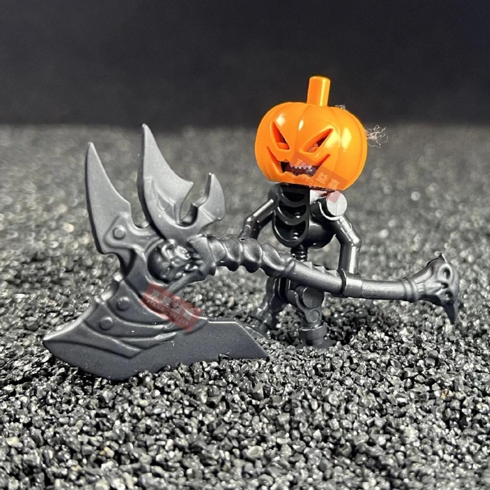 Ny Halloween Skrekkfilm Skjelett Helt Byggeklosser Modell Klosser mini Actionleketøysfigurer Leketøy gave til barn