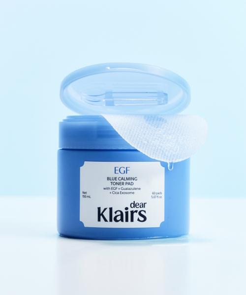 Dear, Klairs EGF Blue Soothing Toner Pad 60ea NONE