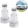 1 Pair Water Filter Connection Car Clean Washer High Pressure Tool For Karcher