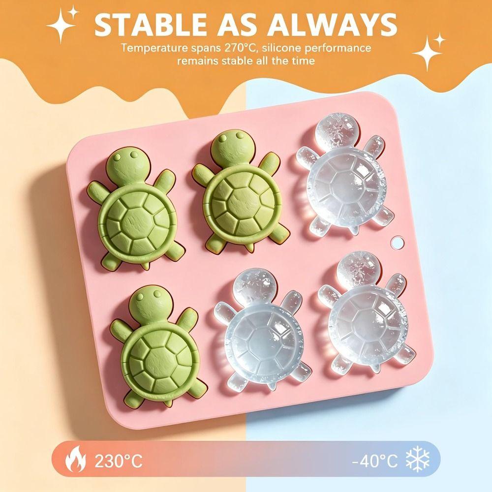 Turtle Shaped Chocolate Dessert Mold Reusable Baking Mould New Mousse Cake Mold  Dessert Making