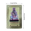 Feng Shui Amulet Card Year Of Tai Sui and Snake Chinese Amulet Card 2025 Feng Shui Tai Sui Card Amulet Eliminate Evil Bring Luck