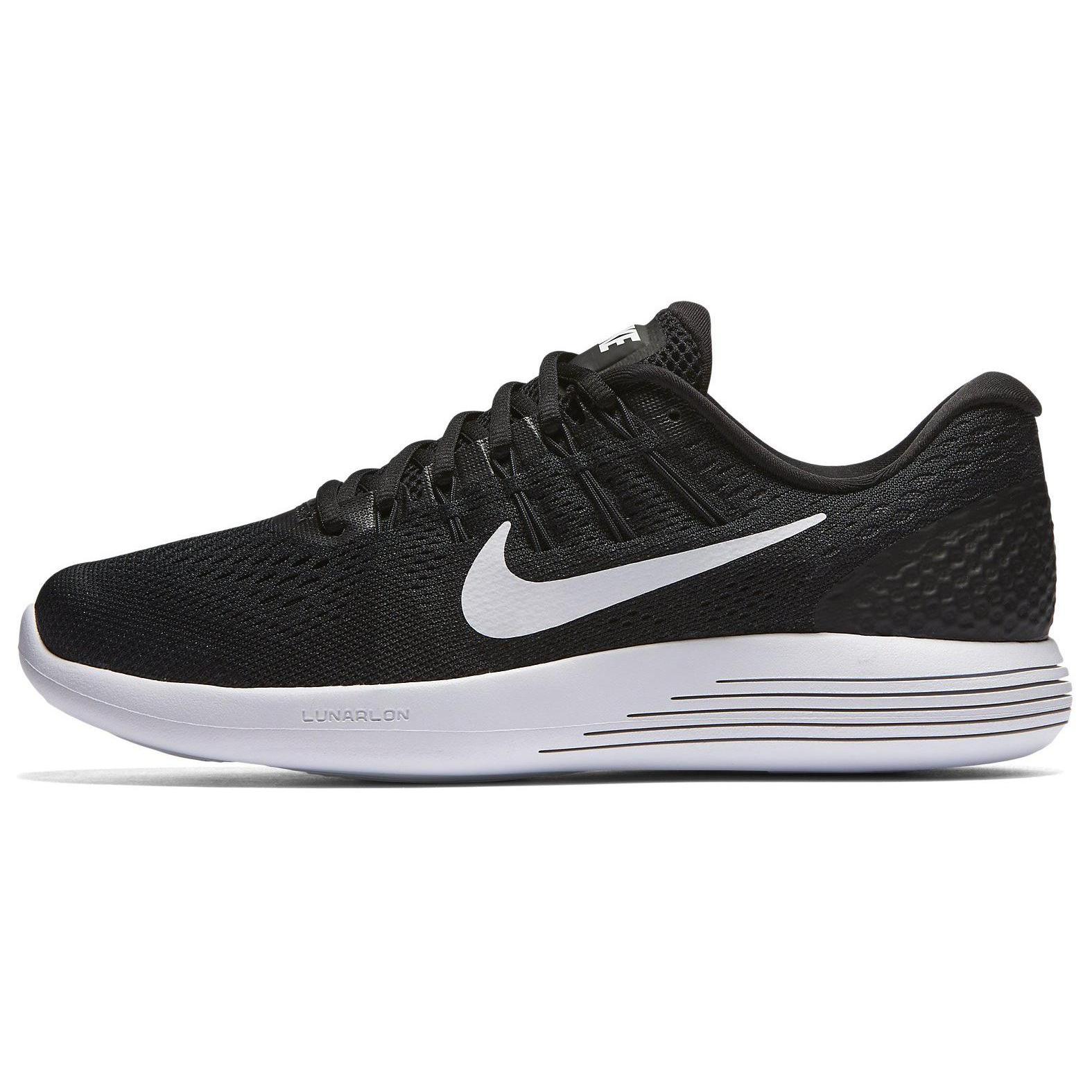 

new Nike Lunarglide 8 Black White Women s 36.5