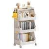 Miflame Foldable Multi-Layer Storage Cart