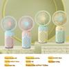 1PCS Handheld Small Fan Cute Mini USB Charging Small Fan Portable Portable Student Dormitory Desktop Small Electric Fan