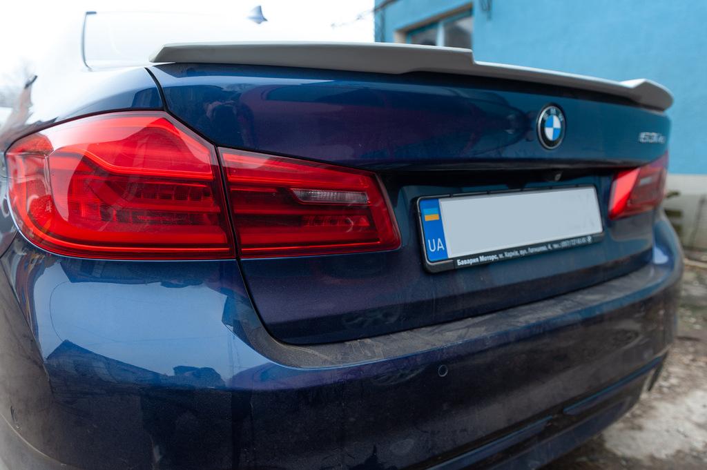 Спойлер Meliset Bat (под покраску) для BMW 5 серия G30/31 2017-2023 гг