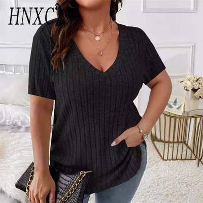 Dámská móda Ležérní Léto Jaro Jednobarevný potisk Halenky a košile s krátkým rukávem a výstřihem do V