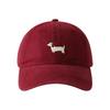 Original Design Corgi Embroidered Baseball Cap With Wide Brim For Sun Protection And Breathability