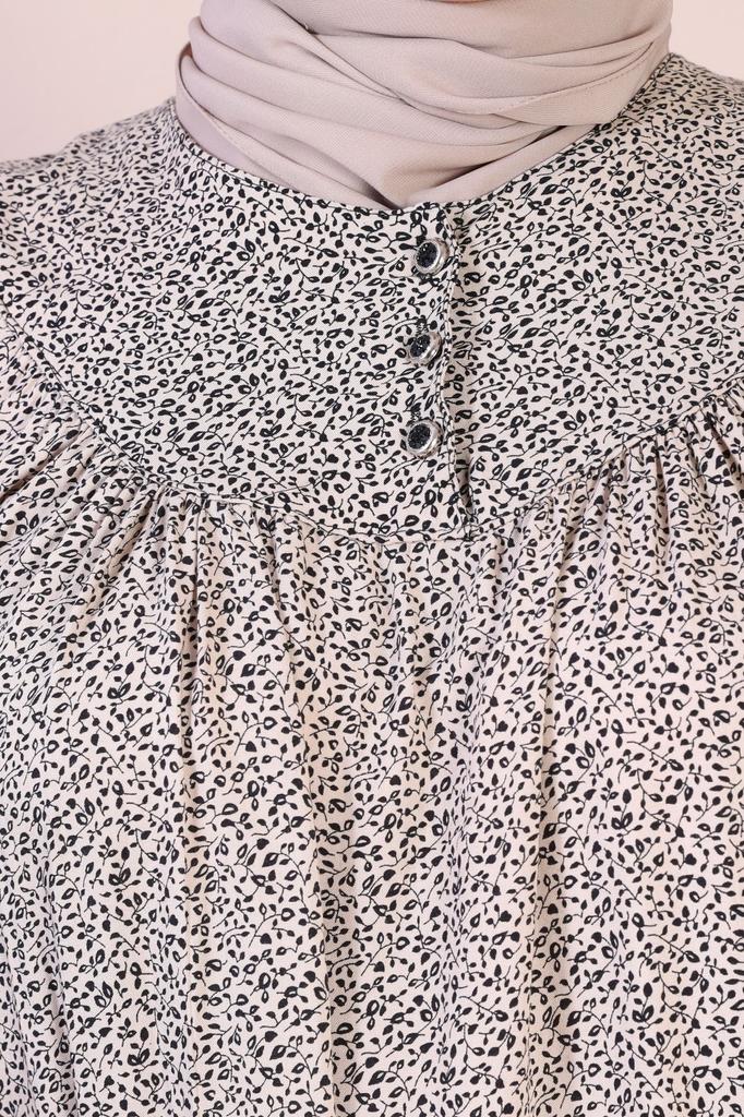 Damen-Kleid in großen Größen, lang, Übergröße, Mutterkleid, Sommer-Hijab-Kleidung